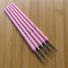 5pcs Watercolor Wolf Hair Line Drawing Pens Nylon Watercolor Sketch Painting Pens Hook Edge Pens Painting DIY Art Hook Line Pens Watercolor Flat Nylon