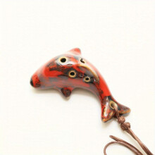 Cartoon Six holes Ocarina 6 holes Dolphin Ocarina Kiln Special Flute