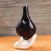Long Mouth Crackle 6 hole Ocarina Ethnic Musical Instrument