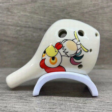Zodiac Chicken Cartoon Series 6 hole AC Ocarina Long mouthed Beginner Students Intangible Cultural Heritage