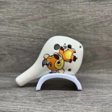 Zodiac Cartoon Series 6 hole AC Ocarina Long mouthed Beginner Students Intangible Cultural Heritage