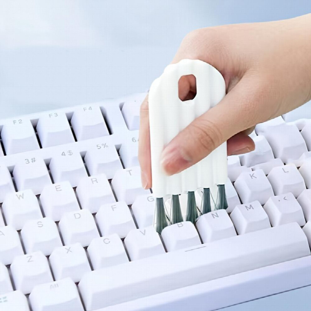 Function Computer Cleaning Kit Soft Brush Keyboard Cleaner Corner Gap Duster & Keycap Puller 885679970065