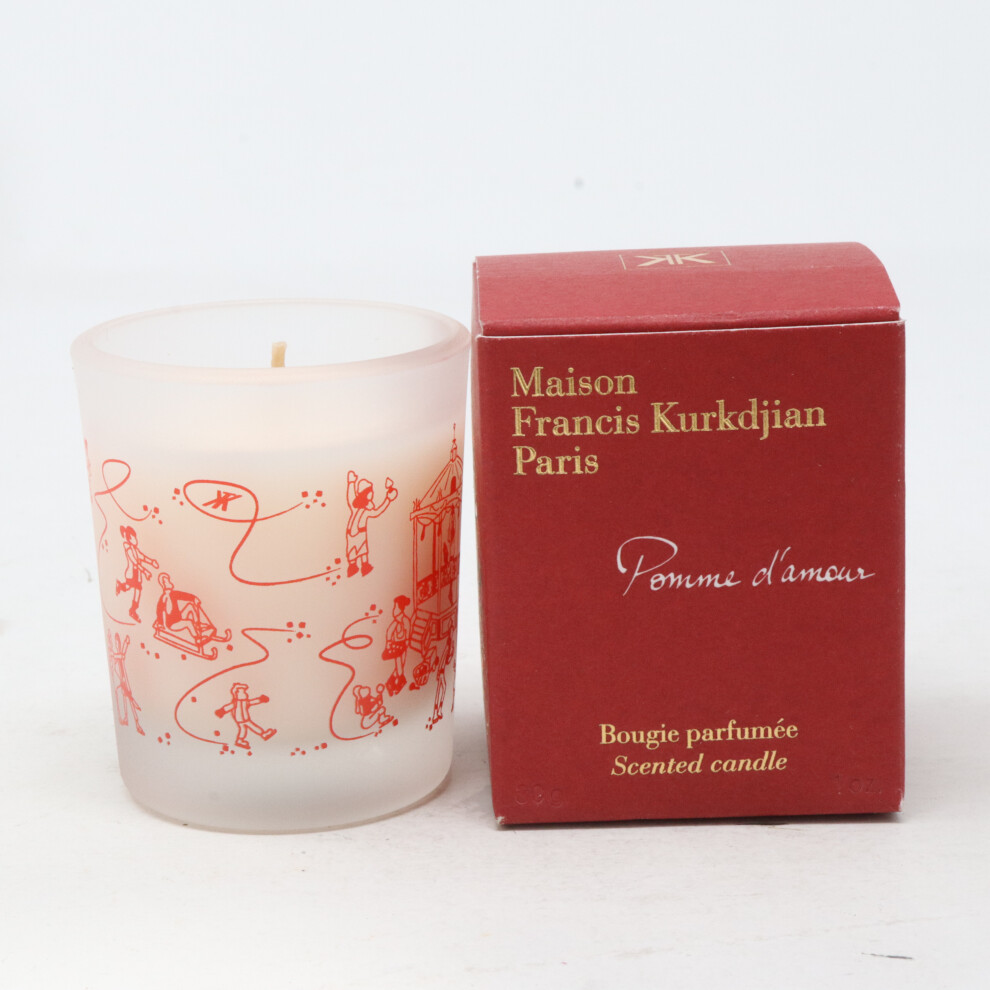 Maison Francis Kurkdjian Pomme D'amour Mini Scented Min Candle 1.0oz  New