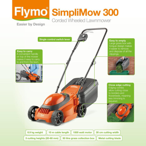 Flymo Flymo SimpliMow 300 Twin Kit 1