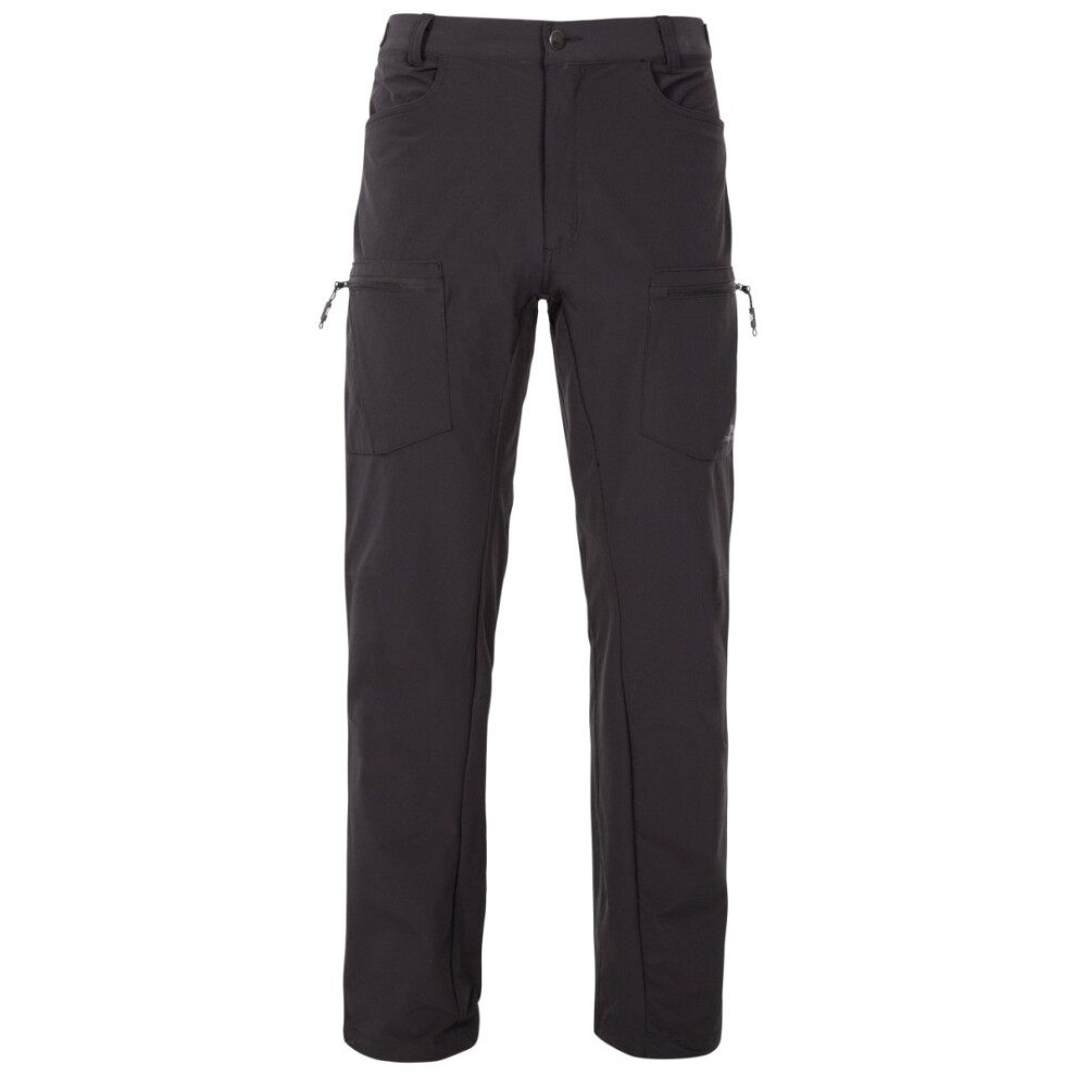 (XXL, Black) Trespass Mens Walking Trousers Cargo XXS