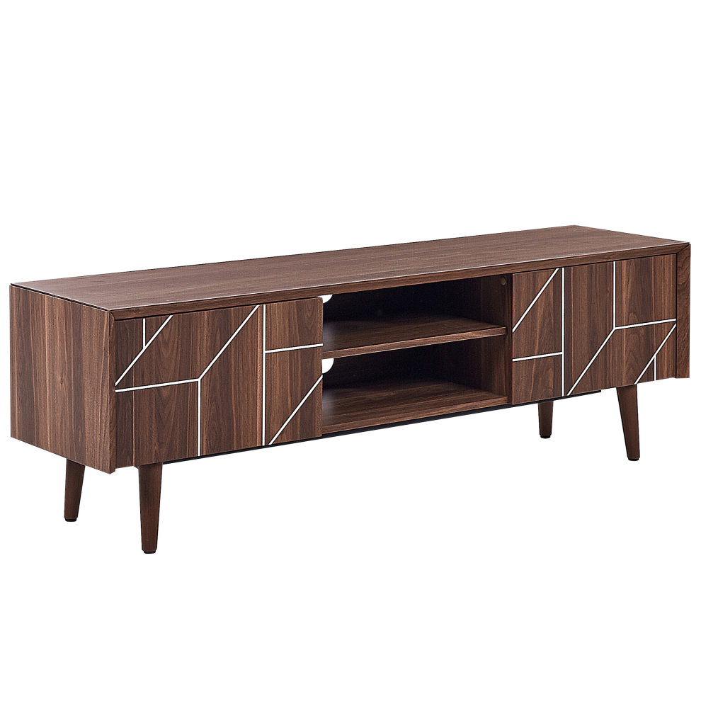 TV Stand FRANKLIN Dark Brown