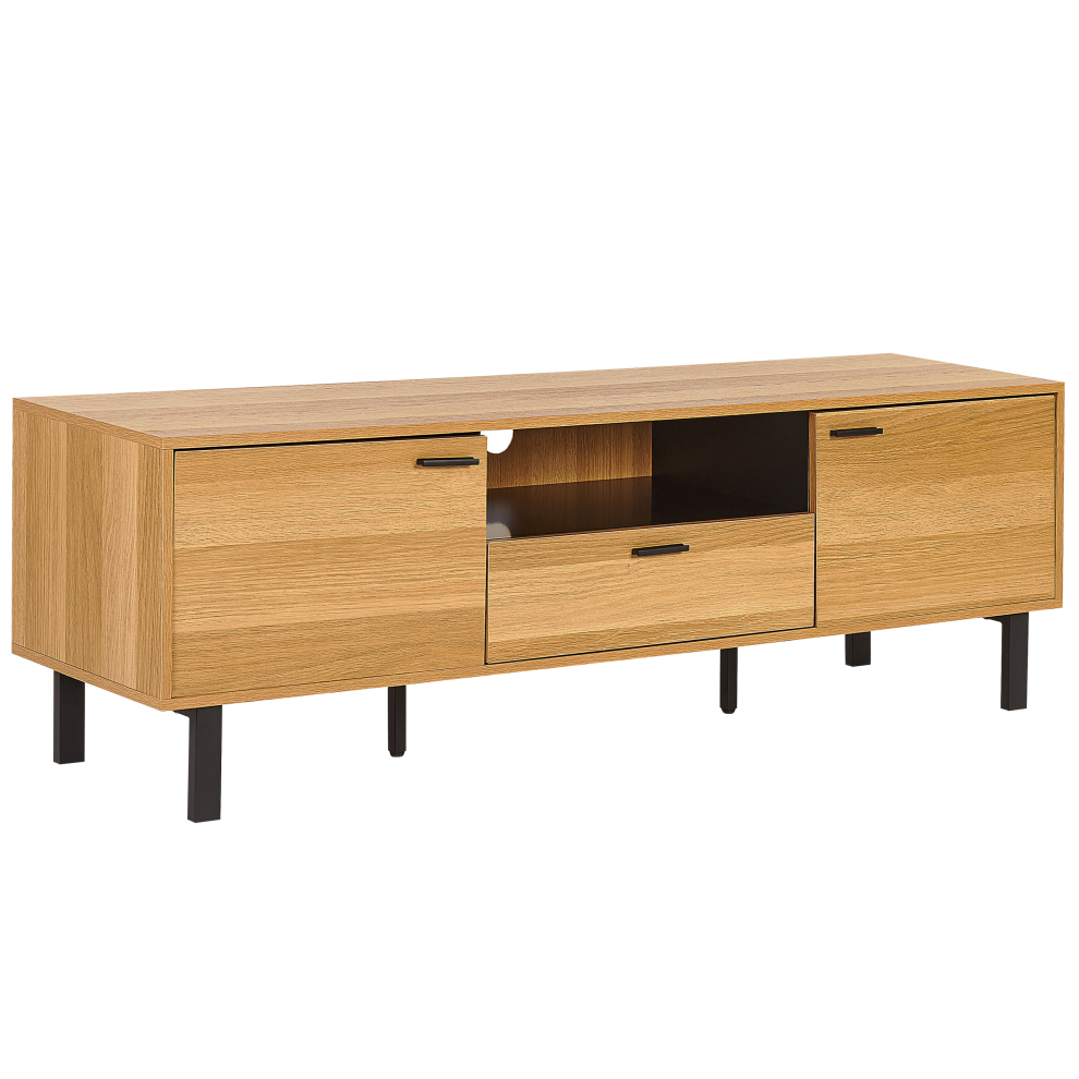 TV Stand CLAREMONT Light Brown