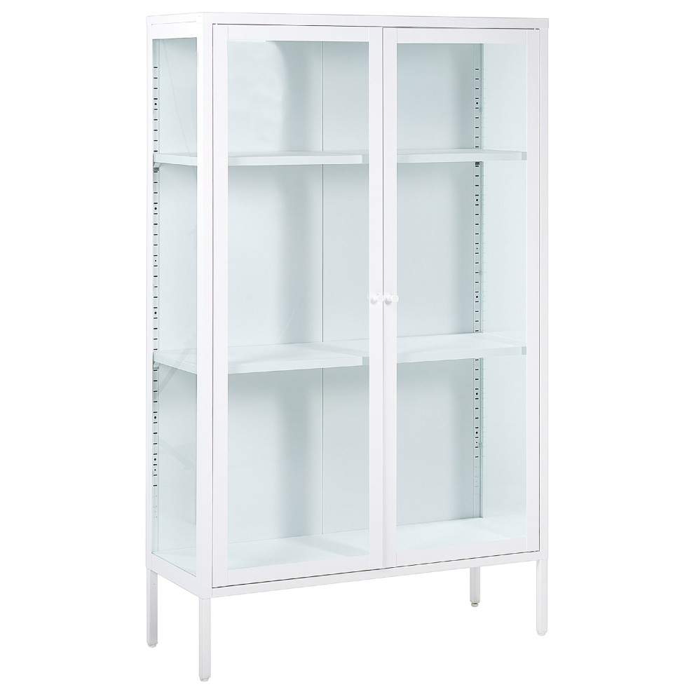 Display Cabinet NASH Metal 90 cm White