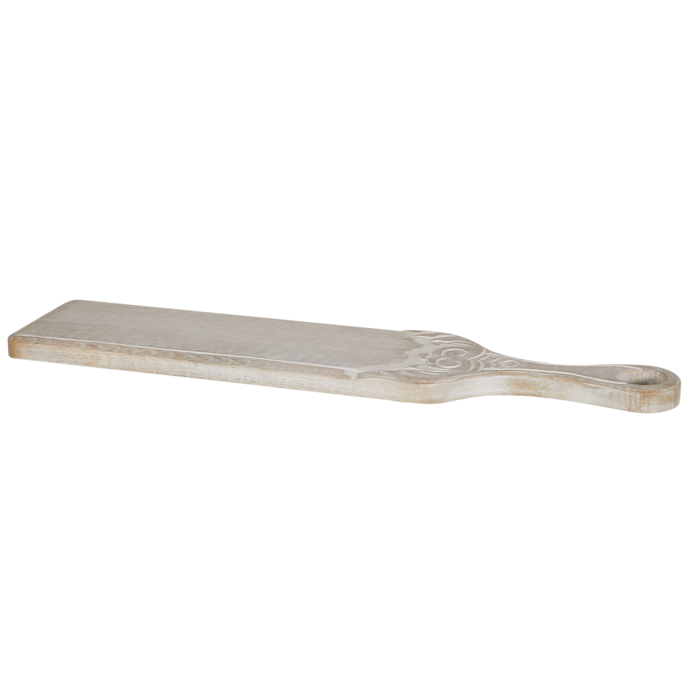 Serving Tray EDFU Mango Wood Light Brown