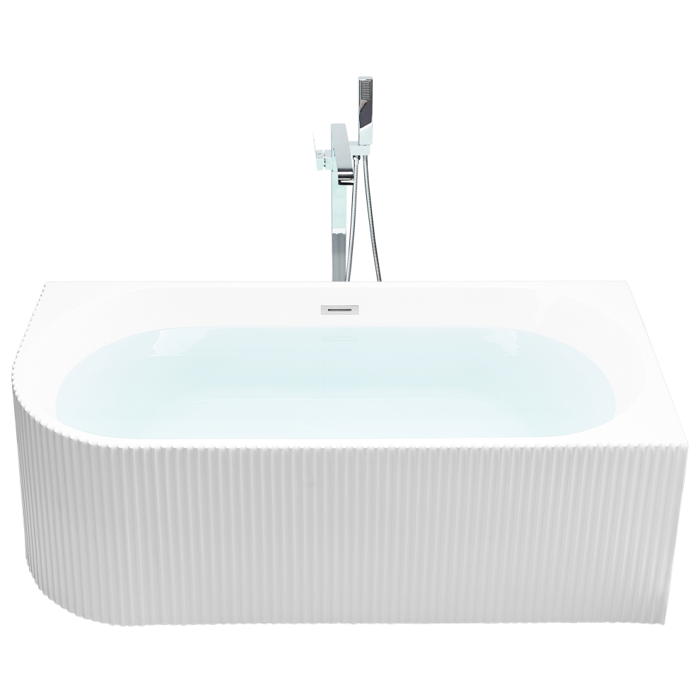 Corner Bath GOCTA Left Hand White