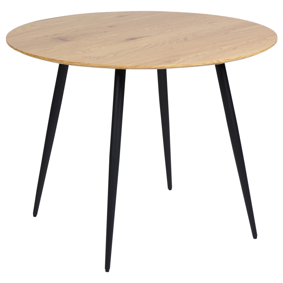 Dining Table BJORKA Light Brown 100 cm 100 cm