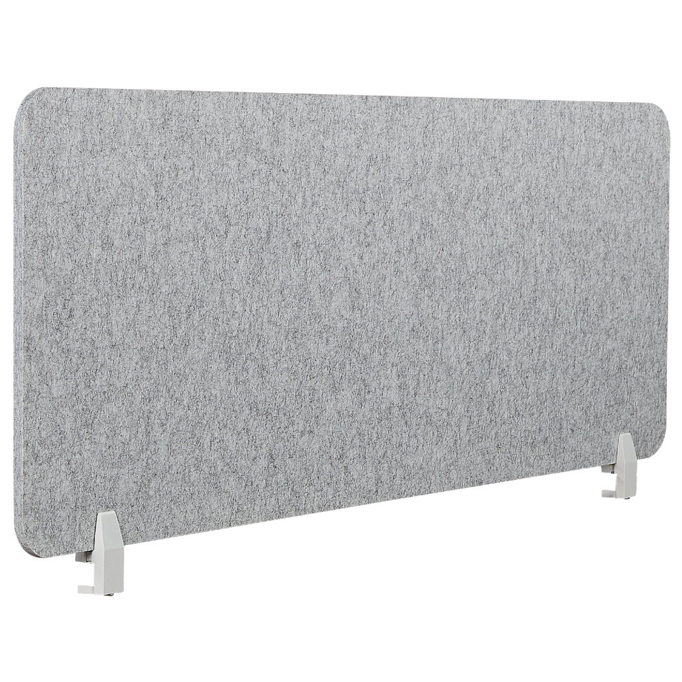Desk Screen 160 x 50 cm Grey SPLIT