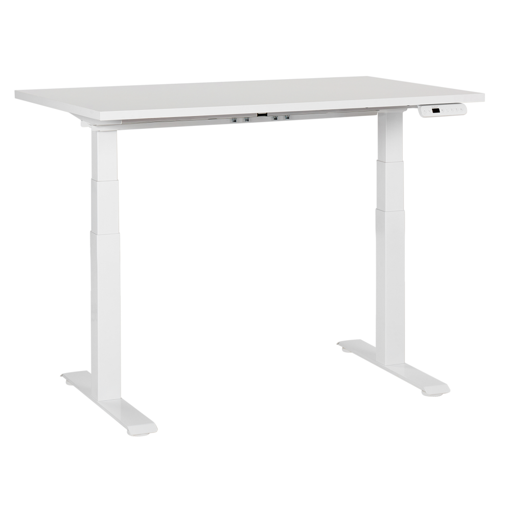 Electric Adjustable Standing Desk 120 x 72 cm White DESTINES