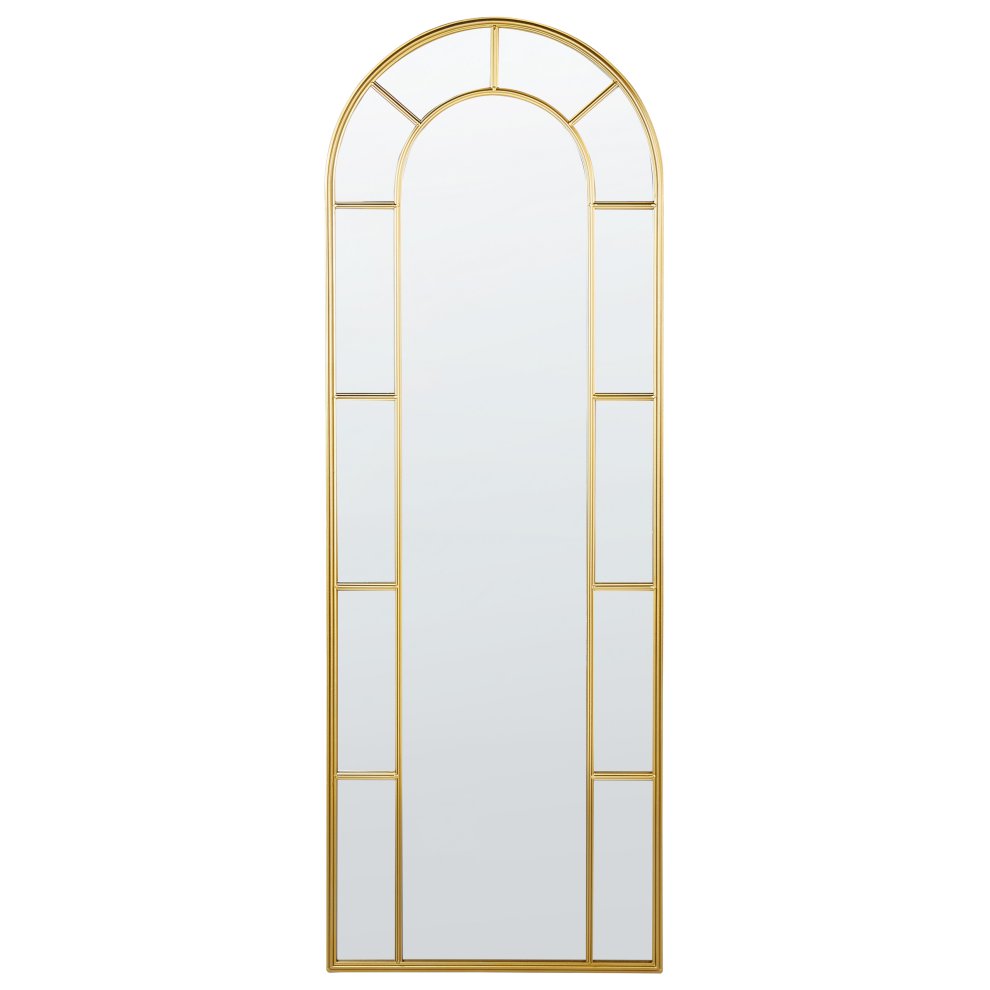 Wall Mirror CROSSES 60 cm 170 cm Metal Gold