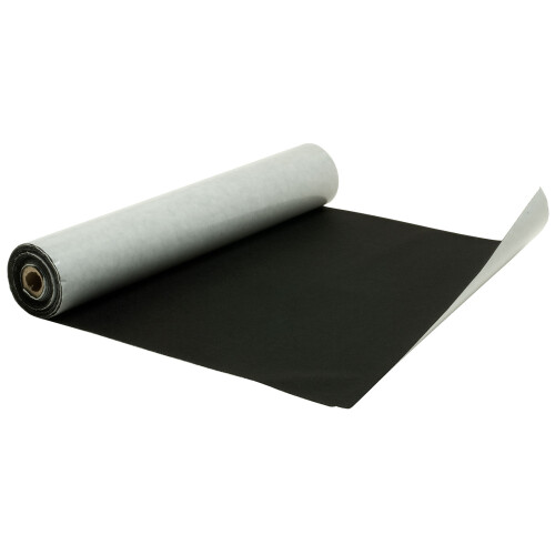 Rapid Rapid Black Self-adhesive Felt Roll - 450mm x 5m
