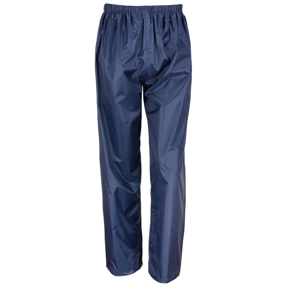 (L, Navy) Result Core Unisex Adult Waterproof Trousers