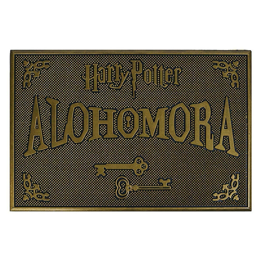 Harry Potter Alohomora Rubber Door Mat