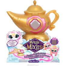 Lampe Magique Mixies avec Poupée Rose Interactive de 8" et 60+ Sons & Réactions