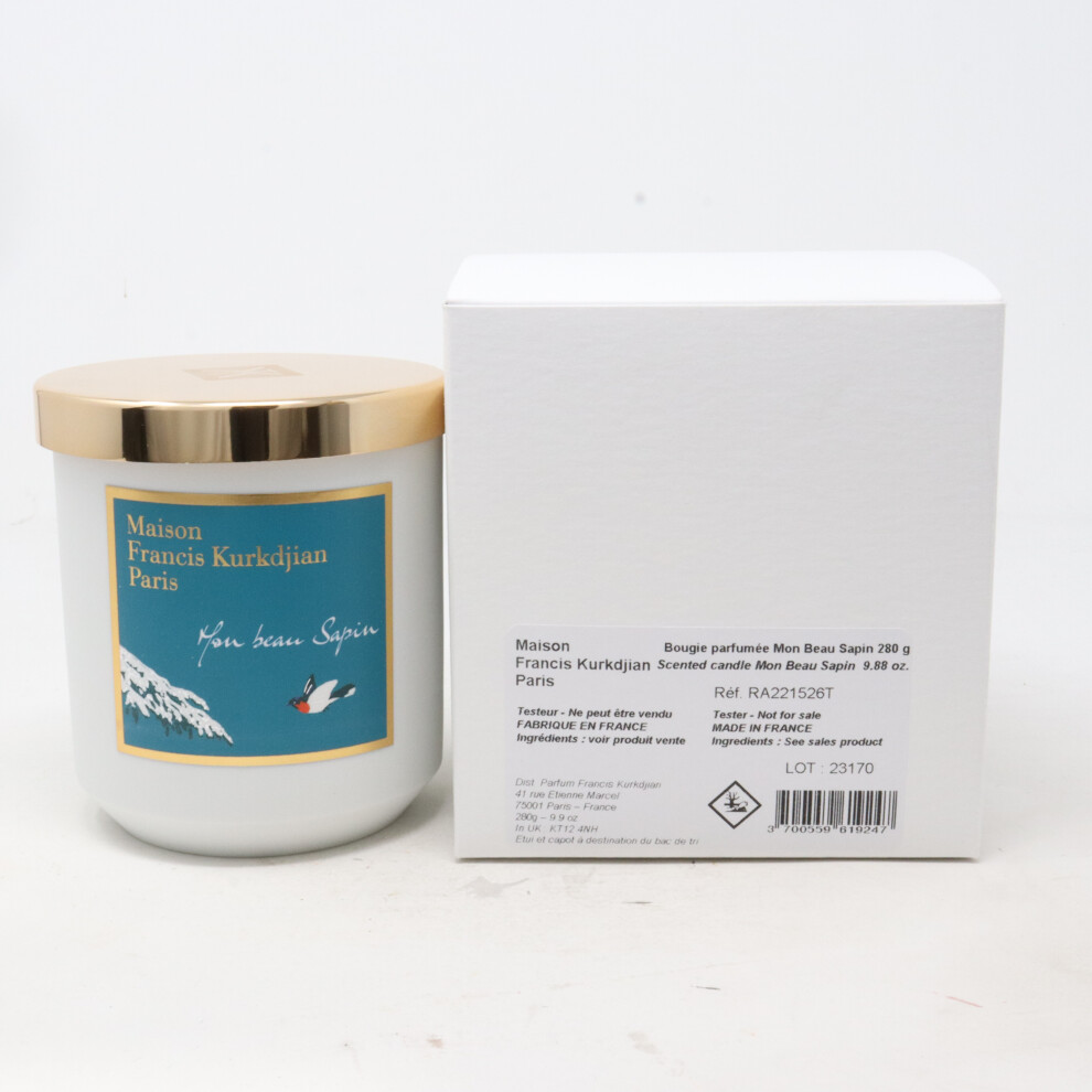 Maison Francis Kurkdjian Mon Beau Sapin Scented Candle 9.8oz  Tester With Box