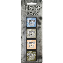 Tim Holtz Distress Mini Ink Pads 4/Pkg-Kit 9 TDPK-40392