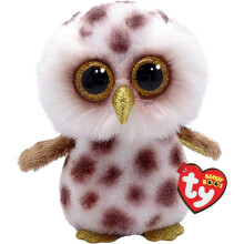 TY Beanie Boo Whoolie the Owl 15cm - Soft, Huggable Plush Toy, Collectible Owl