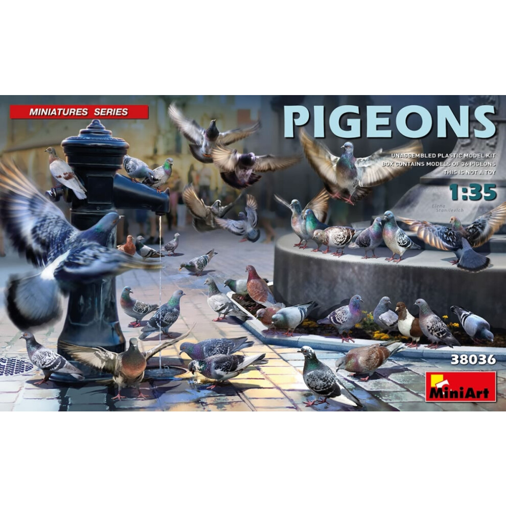 MIN38036 - Miniart 1:35 - Pigeons