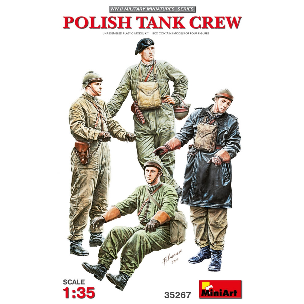 MIN35267 - Miniart 1:35 - Polish Tank Crew