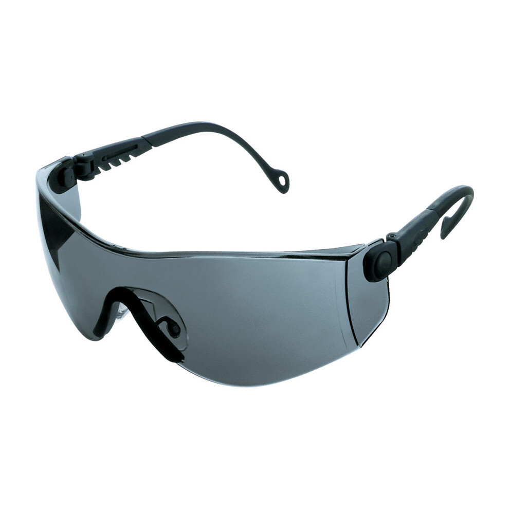 Honeywell 1000017 Op-Tema Safety Spectacles With Black Frame And TSR Grey Lens