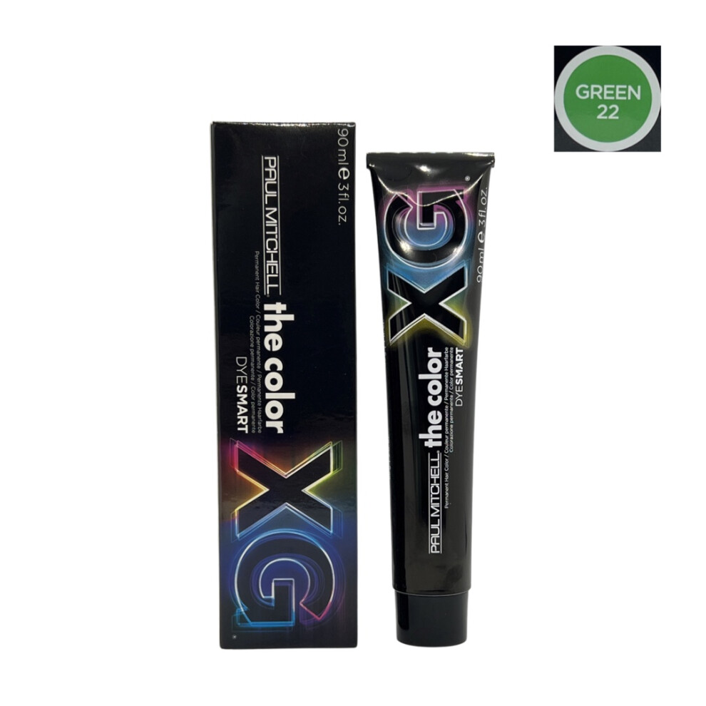 Paul Mitchell The Color Permanent Hair Color # GREEN /22 3 Oz