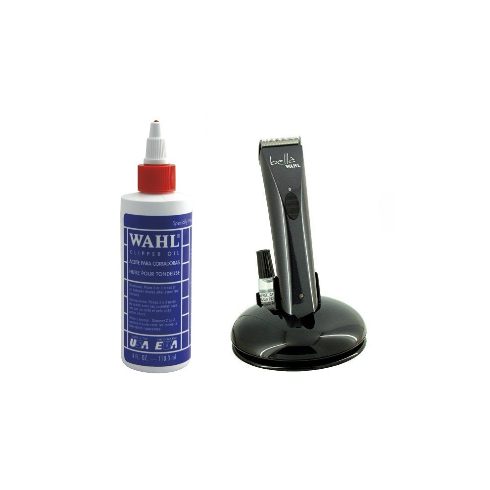 Wahl Clipper Oil 4oz and Wahl Bella Trimmer