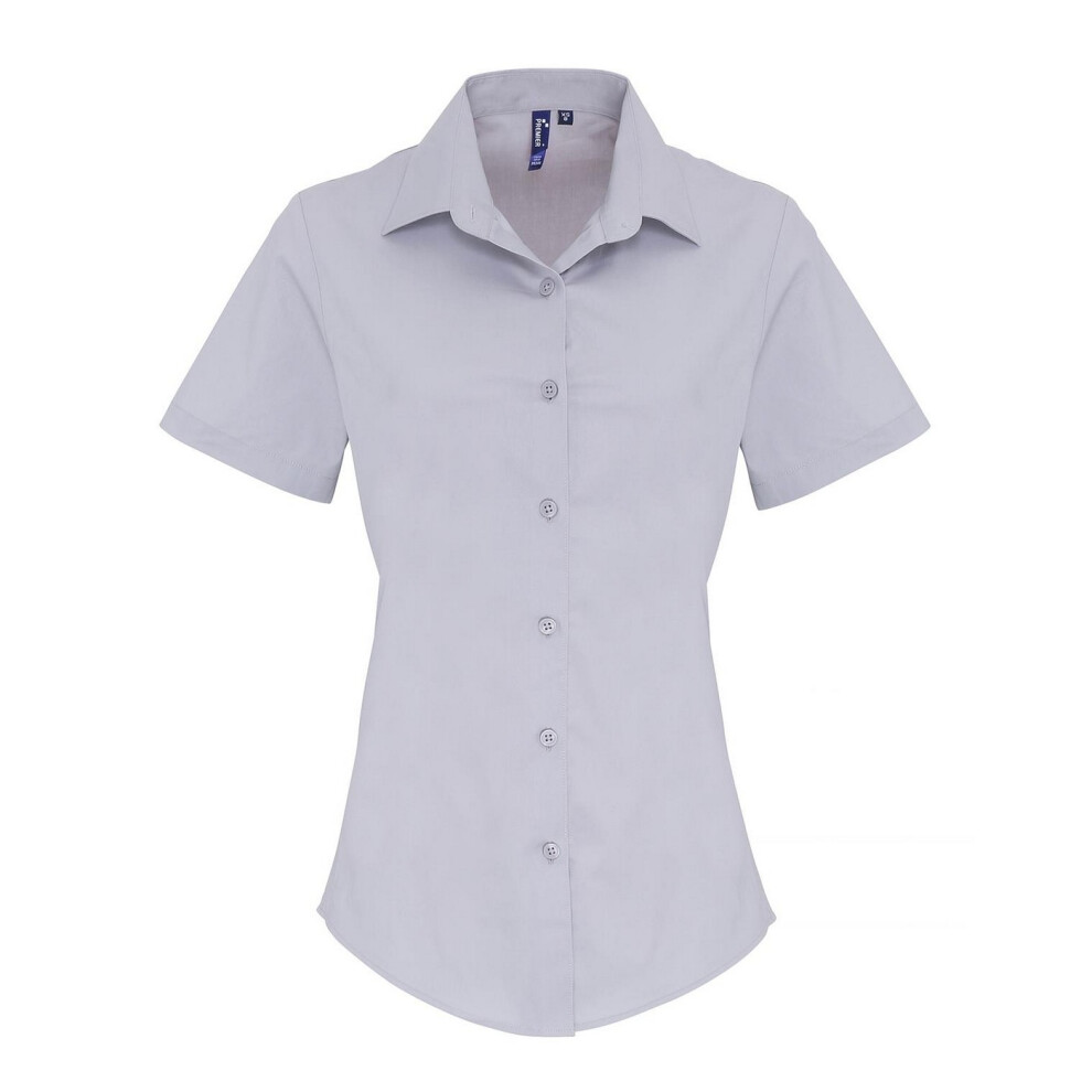 Stretch Short-Sleeved Formal Shirt