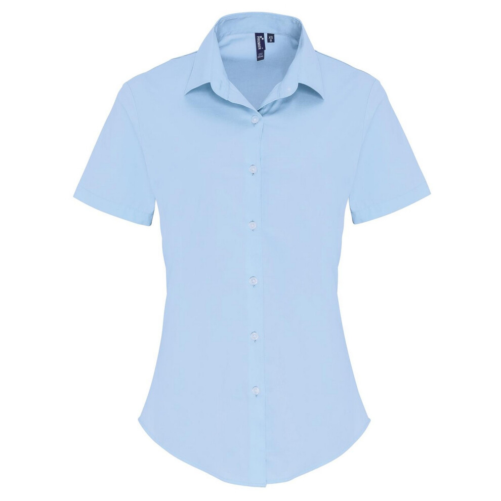 Stretch Short-Sleeved Formal Shirt