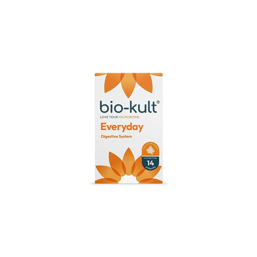 Bio-Kult Advanced Multi-Strain Formulation Probiotic for Digestive System, 120 Capsules (Pack of 1)