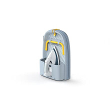 Joseph Joseph Pocket Folding Space-Saving, compacte tafelstrijkplank, standaardformaat, Grijs / Geel