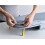 Joseph Joseph Joseph Joseph Pocket Folding Space-Saving, compacte tafelstrijkplank, standaardformaat, Grijs / Geel 5
