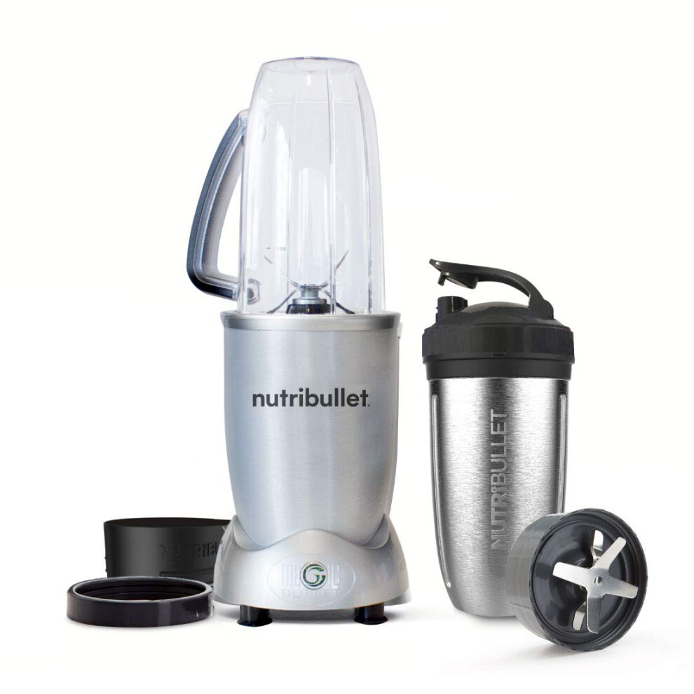 NutriBullet 01410 1200 Series Blender, Stainless Steel