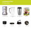Nutribullet Μπλέντερ NutriBullet 01410 Σειρά 1200, ανοξείδωτο ατσάλι 7