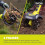 Ryobi RYOBI RY18CVA-0 18V ONE+ Καλλιεργητής κήπου μπαταρίας (γυμνό εργαλείο), Hyper Green 8