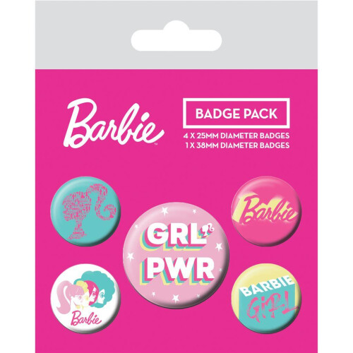 Barbie Barbie GRL PWR Badge (Pack of 5)
