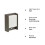 Philips Wandleuchte - PHILIPS - Arbour - Warmweißes Licht - Mit Sensor - Groß - IP44 4