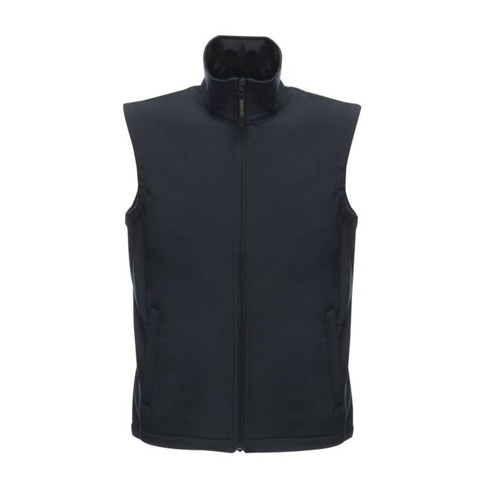 (S, Navy) Regatta Professional Mens Classic Lightweight Softshell Bodywarmer