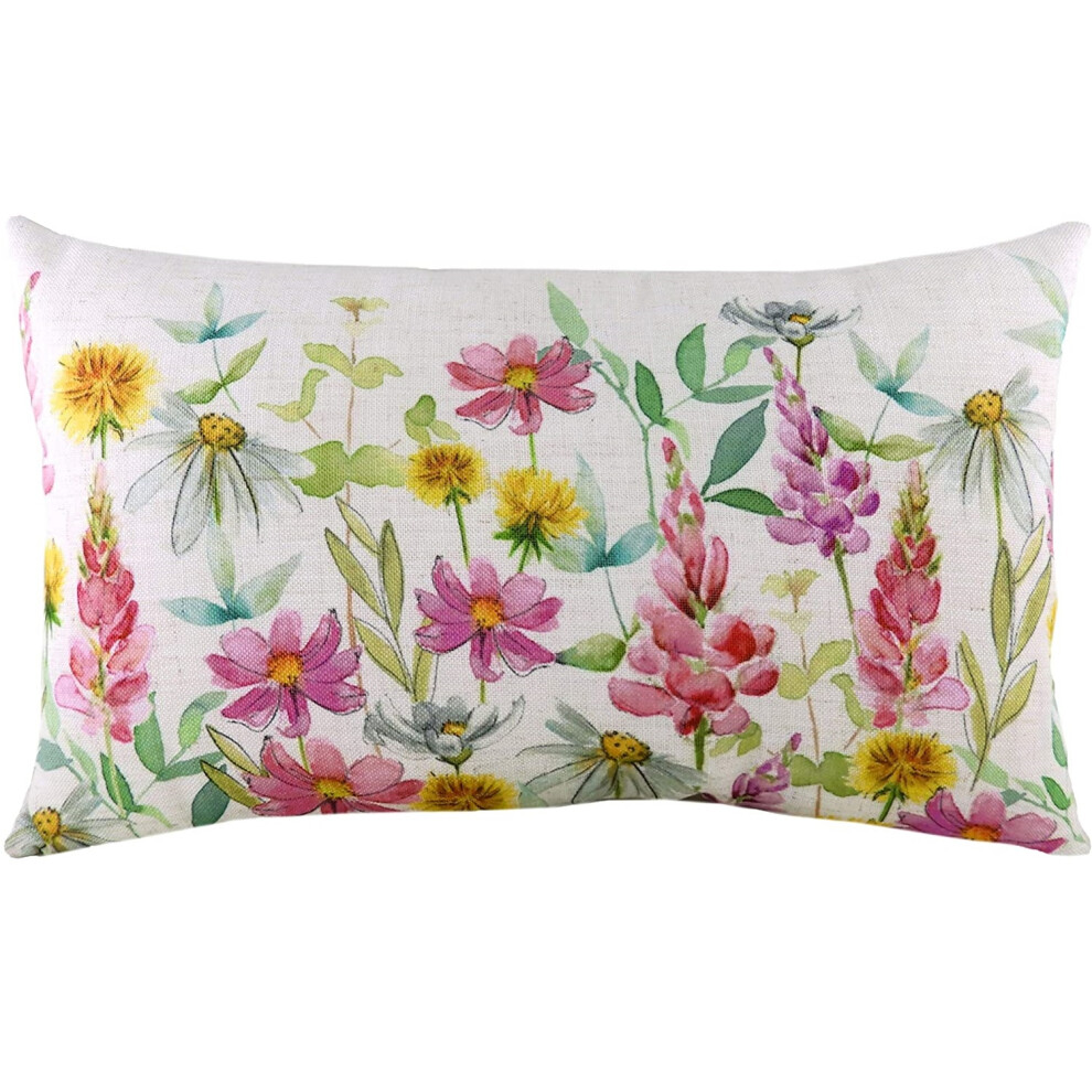 Evans Lichfield Ava Wild Flowers Cushion Cover