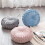 Soft Velvet Pleated Floor Cushion 8