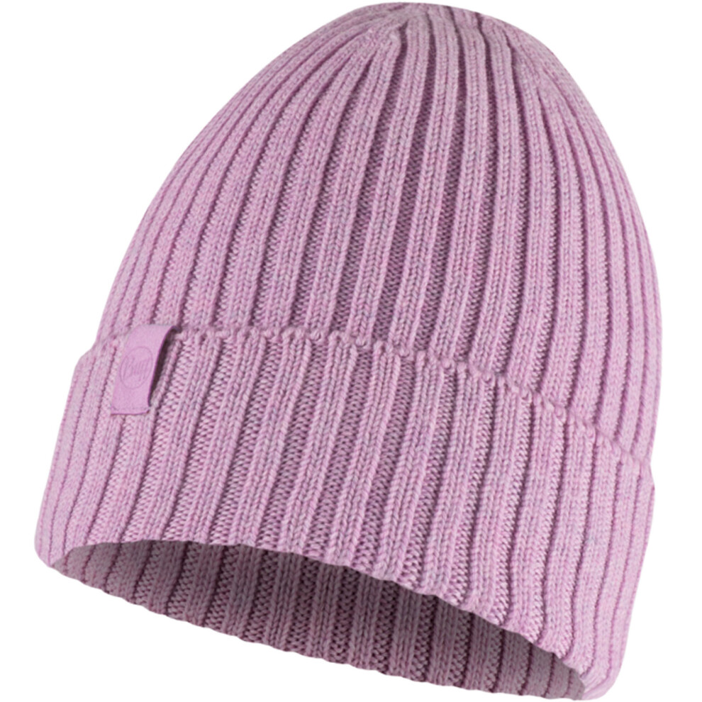 (One Size, Pansy) Buff Unisex Knitted Merino Wool Warm Winter Beanie Hat