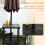 Outsunny Outsunny Garden Side Table Coffee Table with Umbrella Hole for Patio Balcony 2