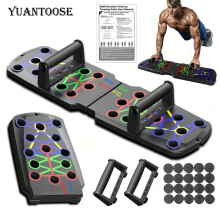 (Push Up Board) 1pc Multifunctional Folding Push-up Board For Home And Gym Workouts