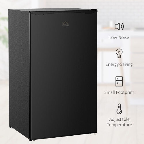 Homcom HOMCOM 91L Freestanding Under Counter Fridge Black 2