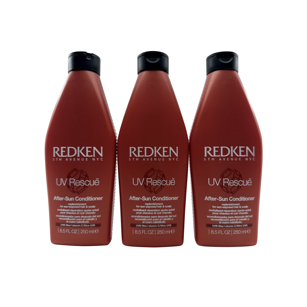 Redken UV Rescue After Sun Conditioner 8.5 OZ Set of 3