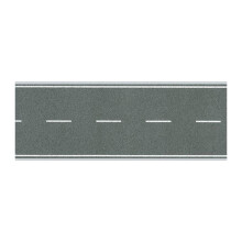 FALLER Flexible Road Foil Double Lane w/ Markings 1000x80mm HO Gauge 170630