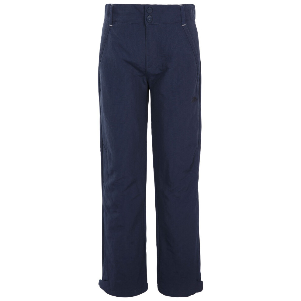 (7-8 Years, Navy) Trespass Kids Walking Trousers Decisive